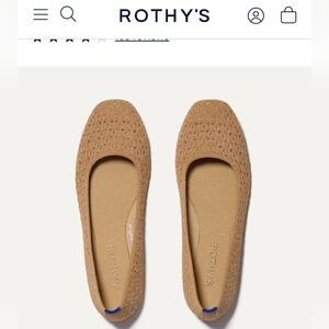 Rothy's Women's Max Square crochet  flats NWT. In box size 9..color is Wren
